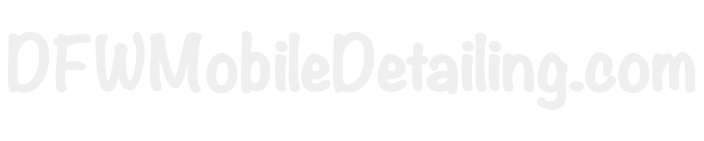 DFW Mobile Detailing Logo